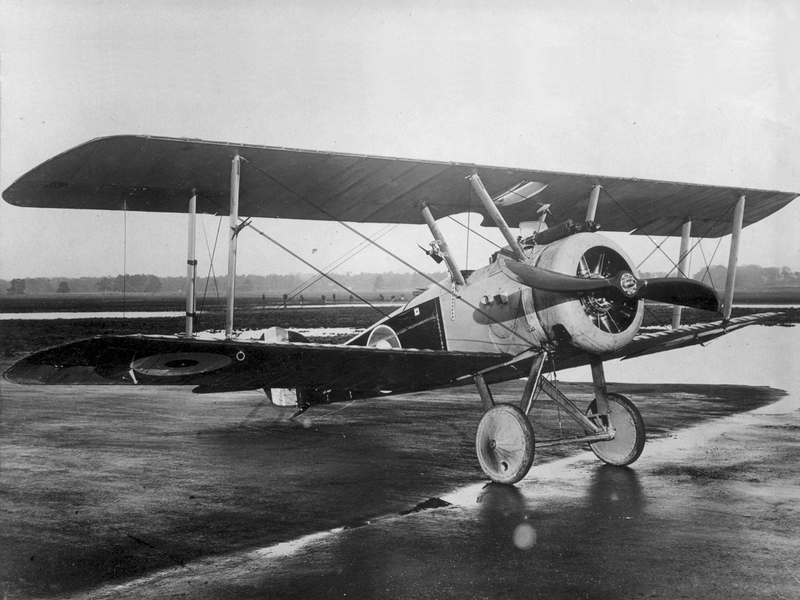Modelo original de Sopwith Camel. Wikimedia Commons